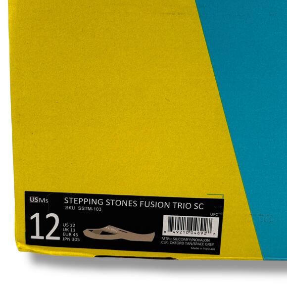 Telic Stepping Stones Fusion Trio 3 in 1 Restoration Flip Flops Mens Sz 12 - Picture 8 of 8